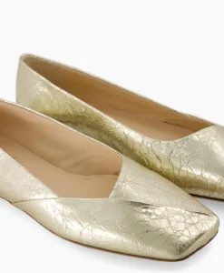 Flash Sale Ballerina Rina Asym Goud Dames Instappers