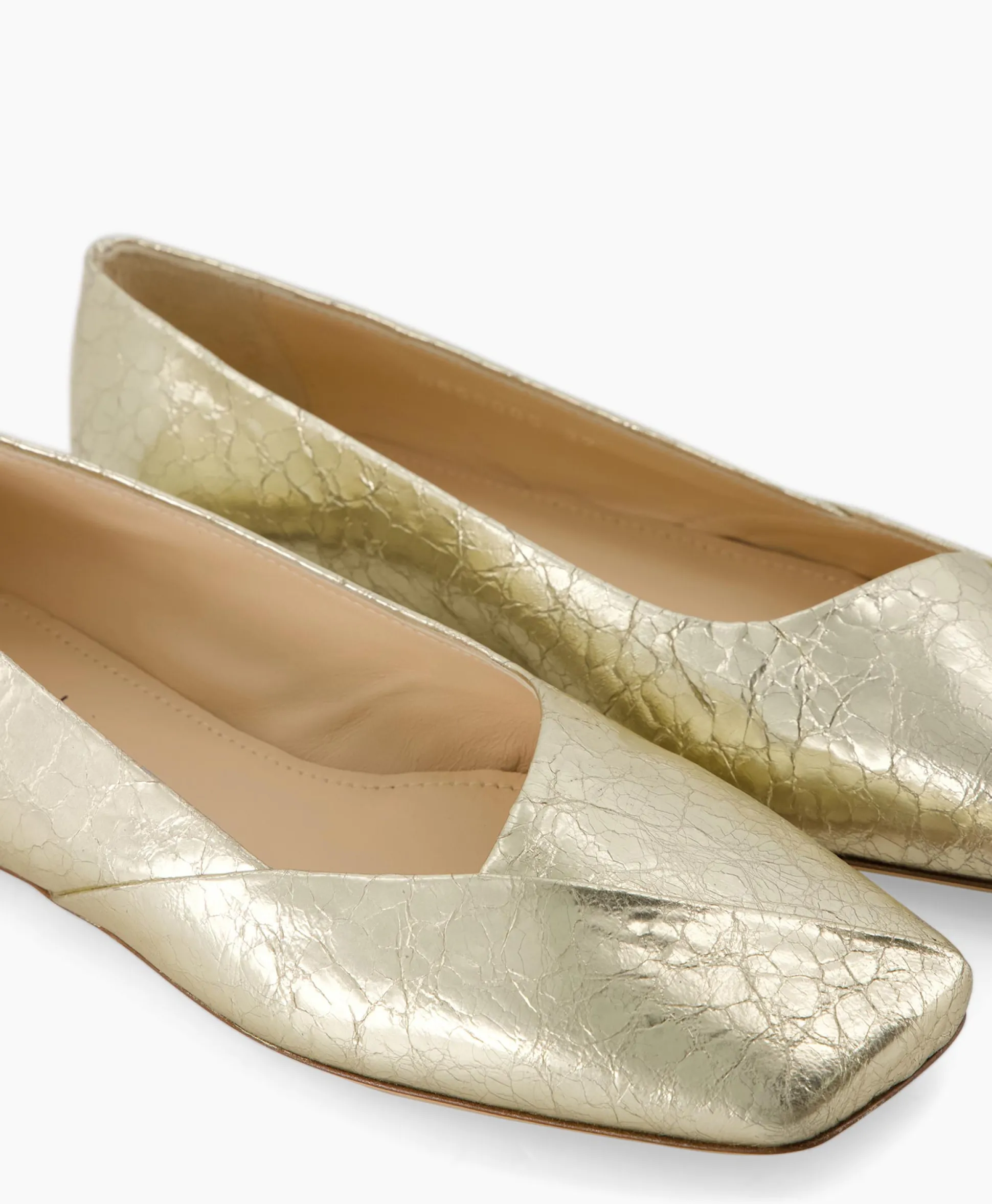 Flash Sale Ballerina Rina Asym Goud Dames Instappers