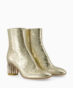 Clearance Enkellaars Dorica M Bootie Goud Dames Laarzen