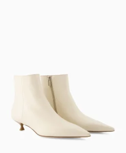 Online Enkellaars Lenor Bootie Off White Dames Laarzen