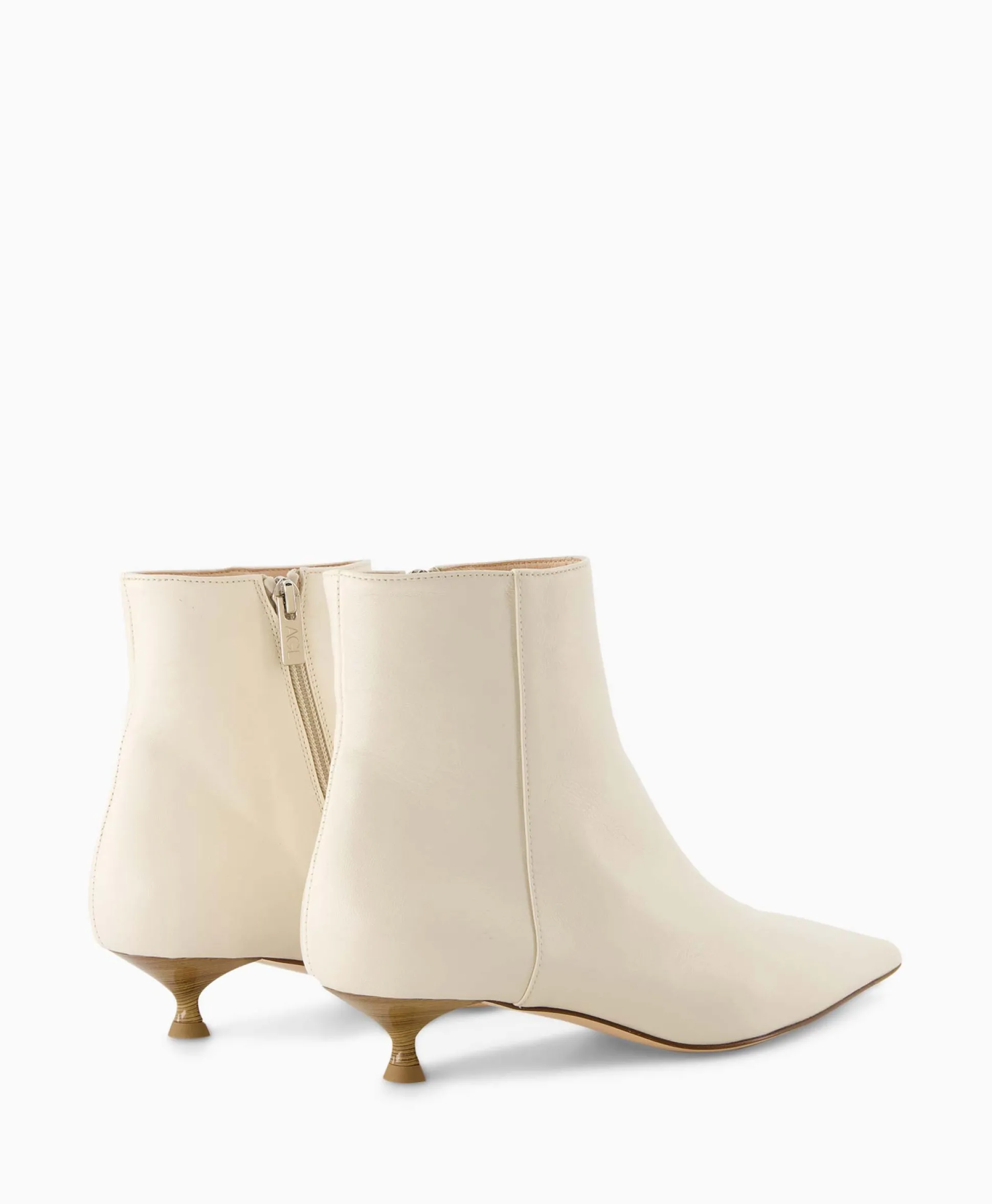 Online Enkellaars Lenor Bootie Off White Dames Laarzen