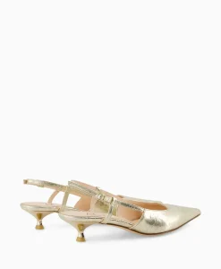 Shop Pump Lenor Sling Goud Dames Pumps