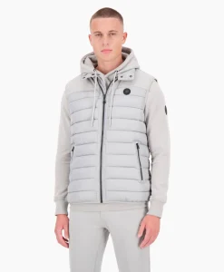 Store Bodywarmer Padded Grijs Heren Jassen