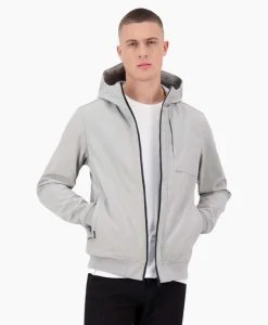 New Coat Softshell Grijs Heren Jassen