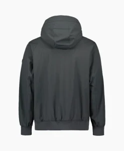 Best Jack Hooded Four-Fay Stretch Donker Grijs Heren Jassen