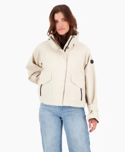 Flash Sale Jack Mia Beige Dames Jassen