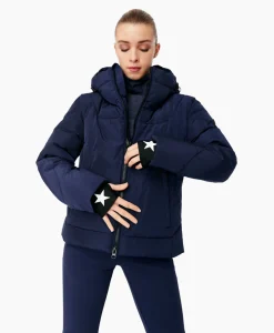 Fashion Jas Big Sky Donker Blauw Dames Jassen