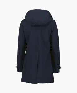 Shop Parka Long Technical Shell Donker Blauw Dames Jassen