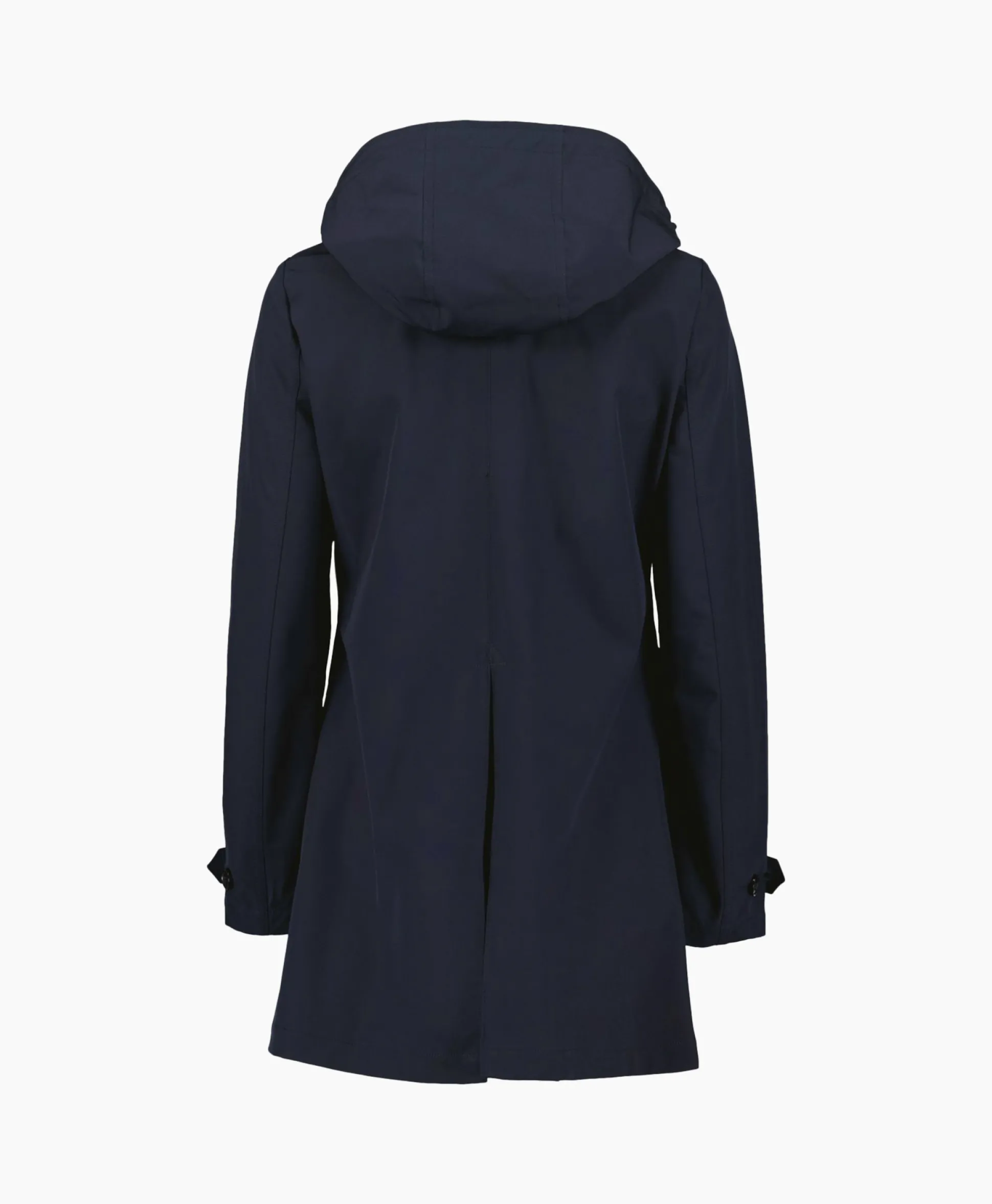 Shop Parka Long Technical Shell Donker Blauw Dames Jassen