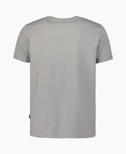 Fashion T-Shirt Korte Mouw Basic Grijs Heren T-Shirts