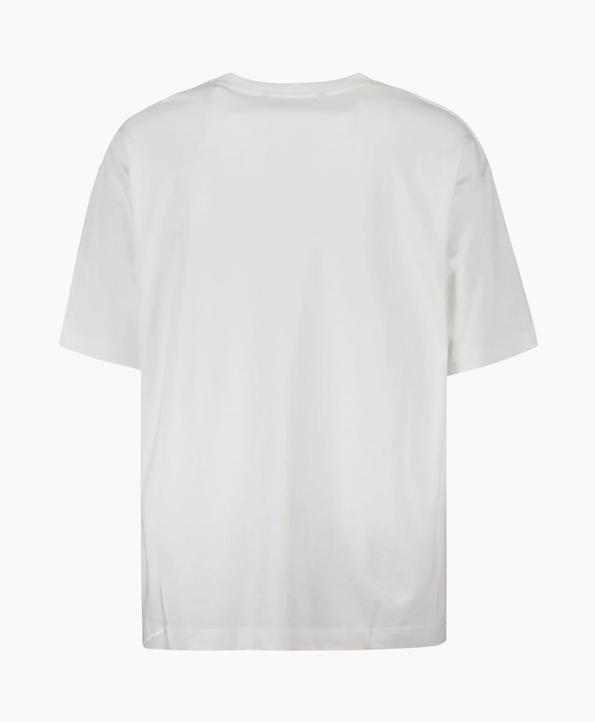 Online T-Shirt Korte Mouw Oversized Ttt Embro Wit Heren T-Shirts