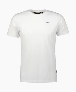Hot T-Shirt Korte Mouw Basic Wit Heren T-Shirts