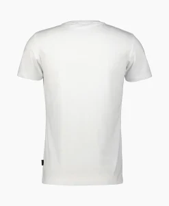 Hot T-Shirt Korte Mouw Basic Wit Heren T-Shirts
