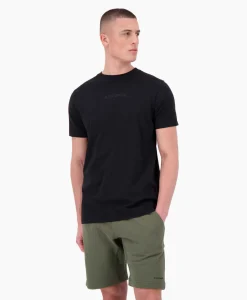 Shop T-Shirt Wording/Logo Zwart Heren T-Shirts