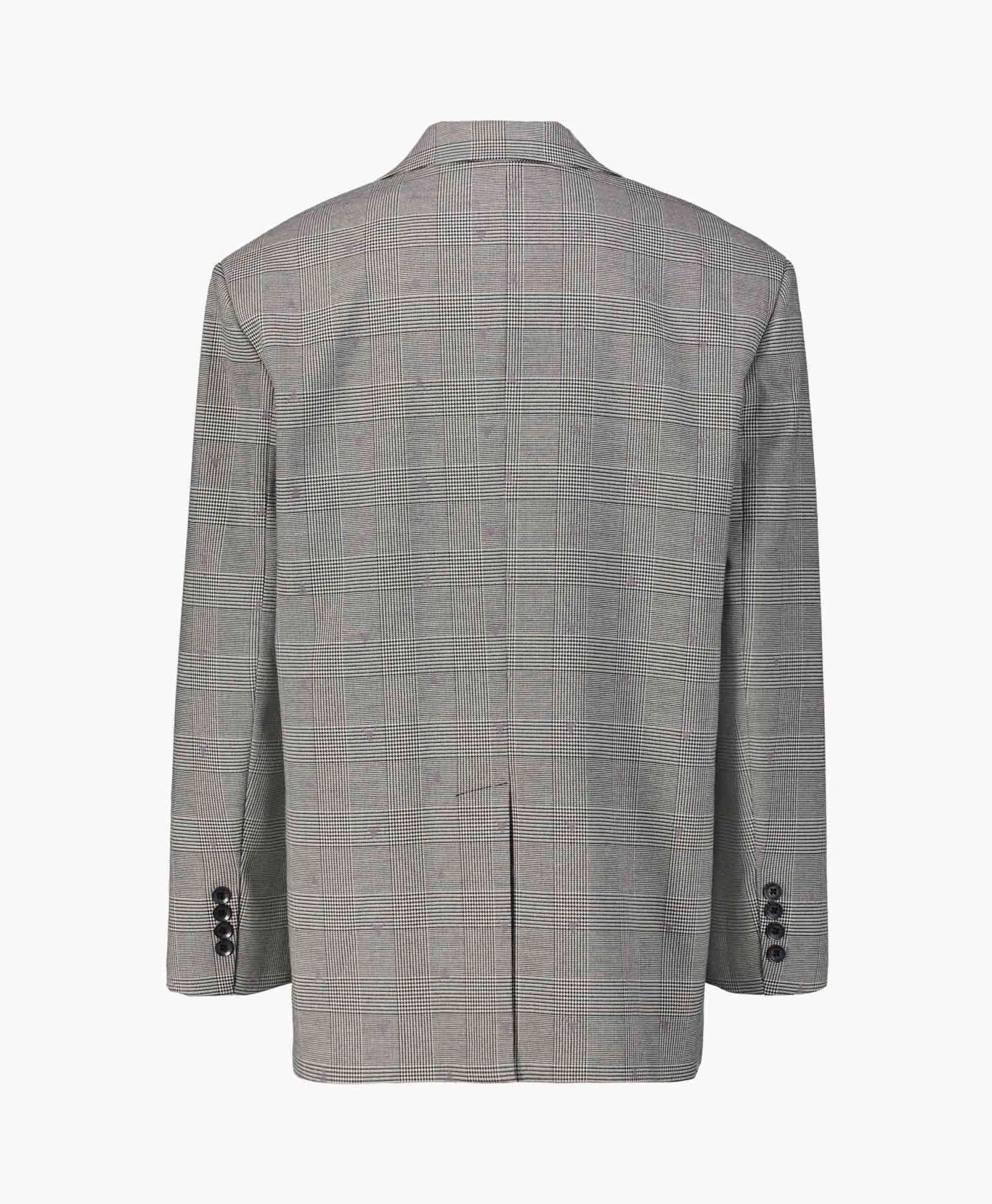 Outlet Blazer Woven Special Checked Zwart Dames Blazers