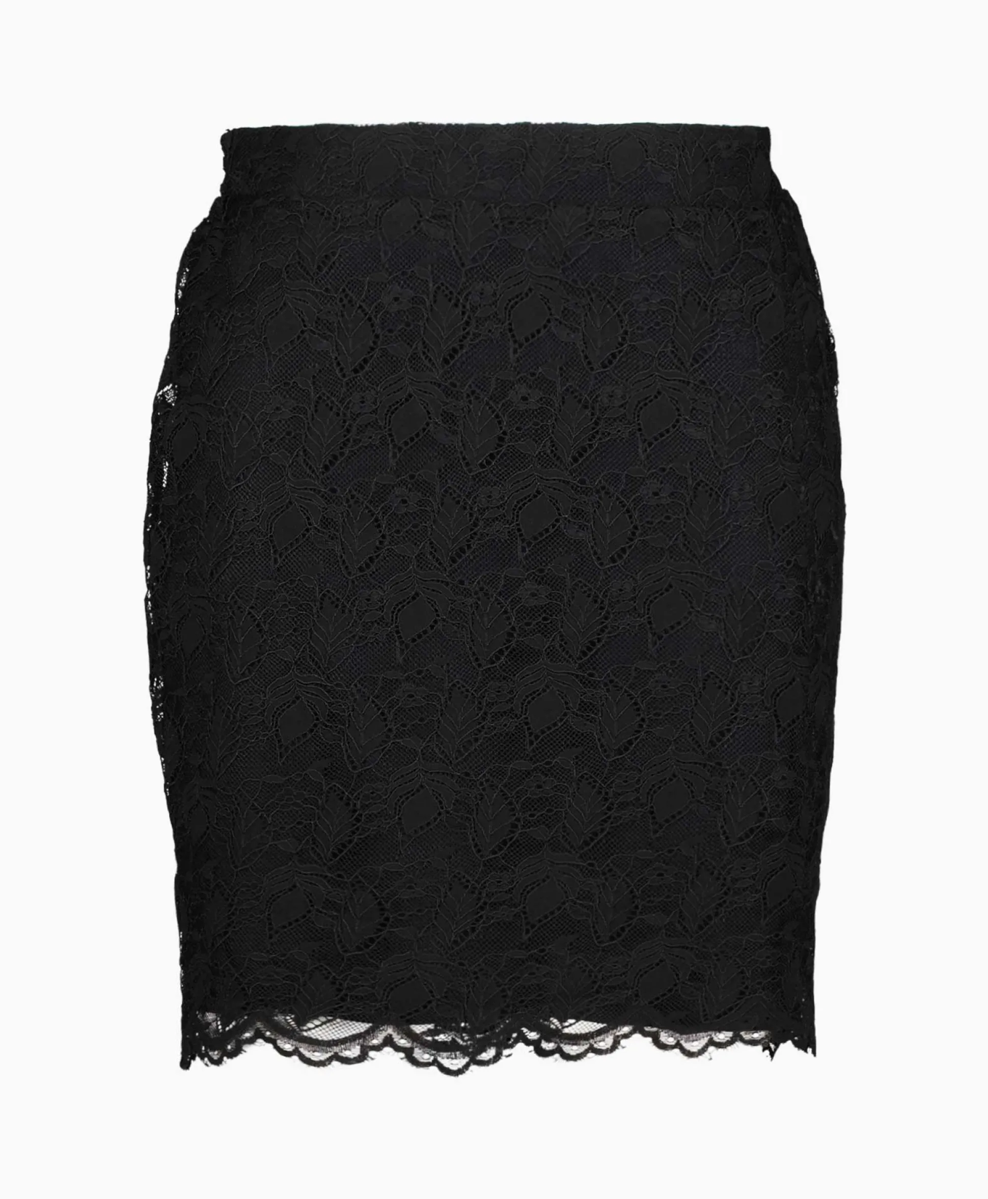 Cheap Minirok Ladies Woven Lace Mini Zwart Dames Rokken