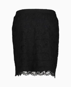 Cheap Minirok Ladies Woven Lace Mini Zwart Dames Rokken