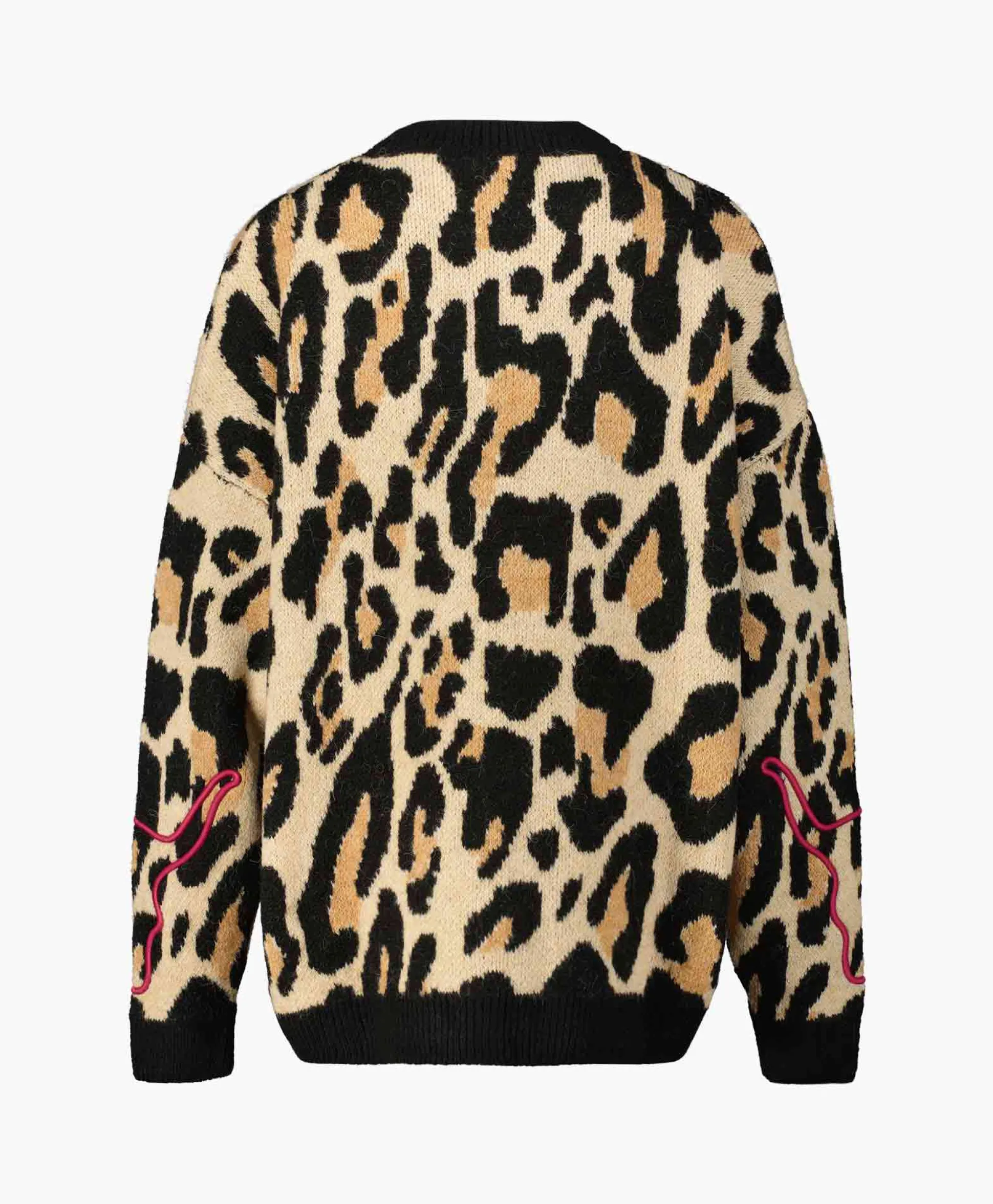 Best Sale Pullover Knitted Jaguar Bruin Dames Truien