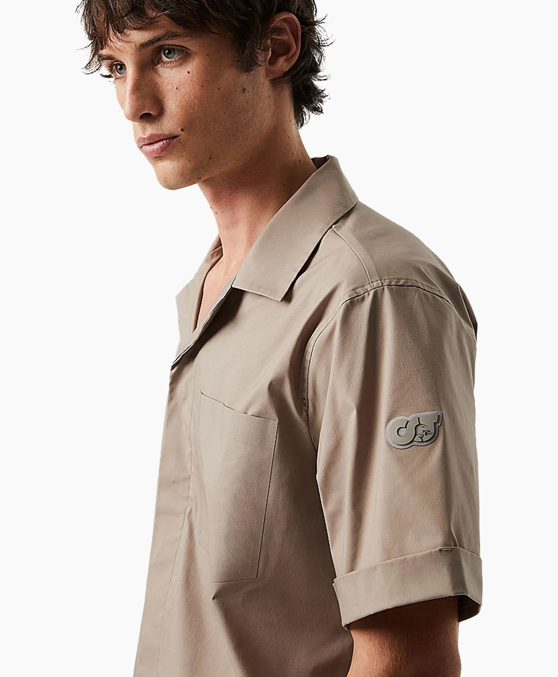 New Overhemd Welsh Zand Heren Overhemden