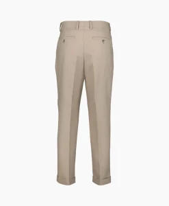 New Broek Carott Fit Taupe Heren Broeken