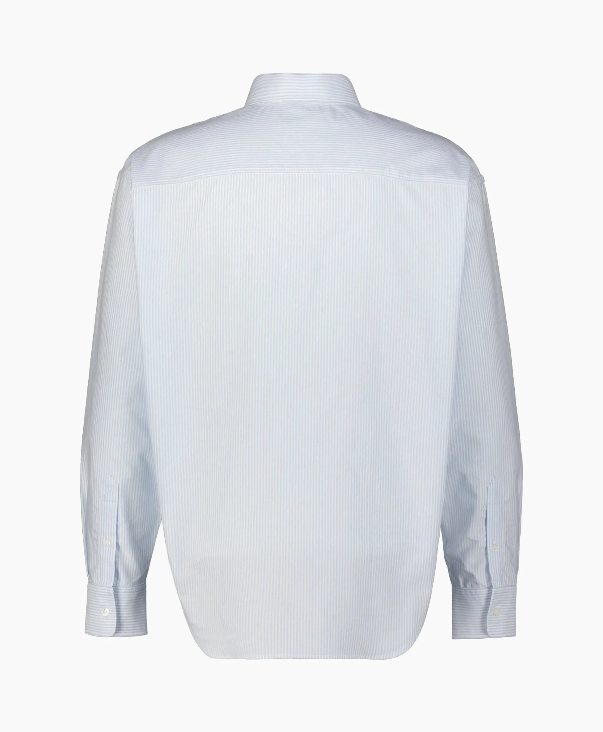 Hot Overhemd Boxy Fit Licht Blauw Heren Overhemden