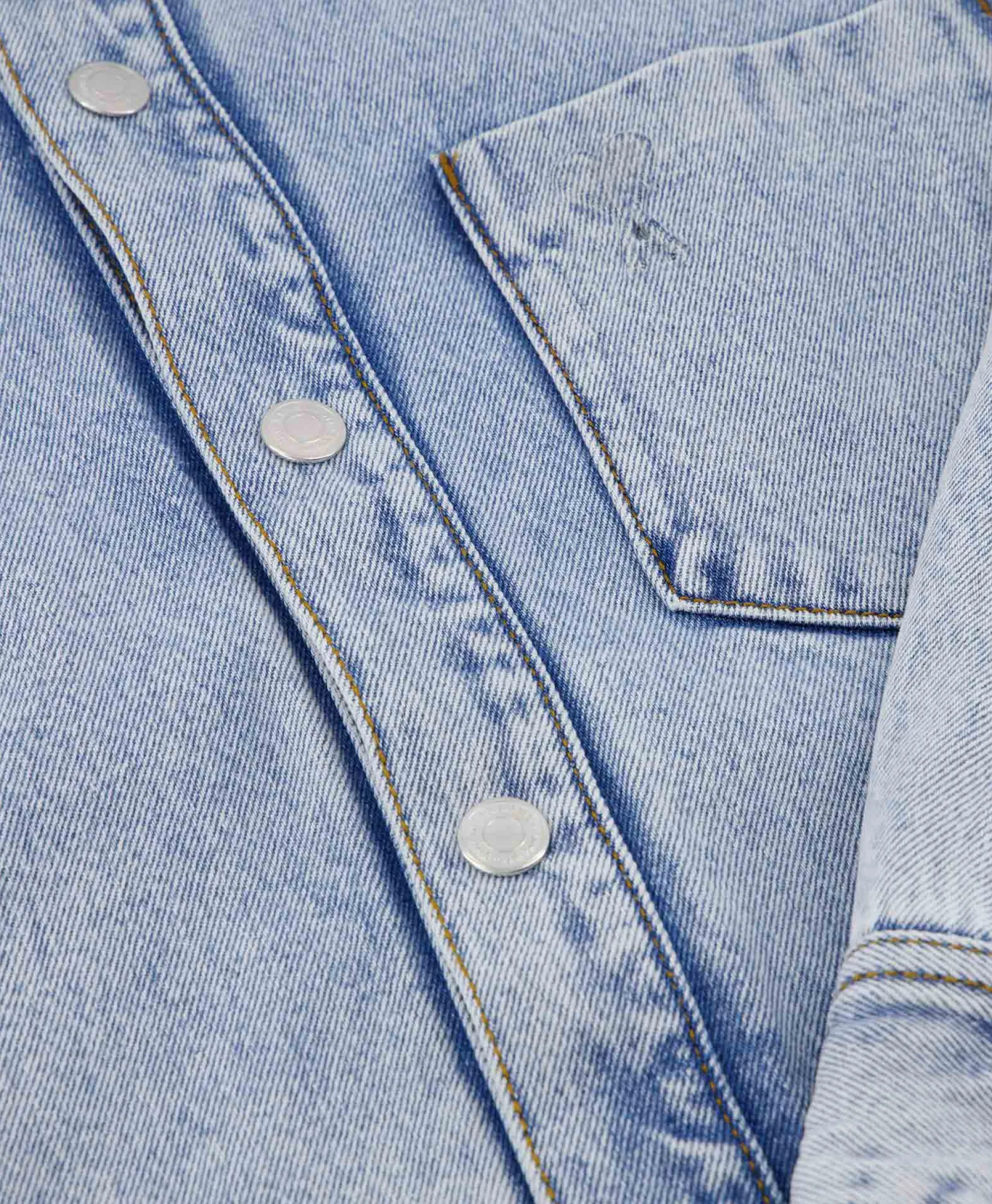 Discount Overshirt Oversized Adc Licht Blauw Dames Jassen