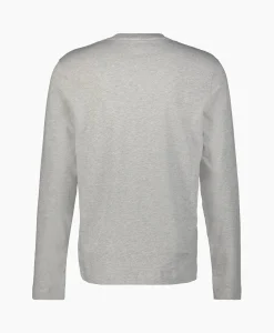 Best Sale T-Shirt Ami Am Antraciet Heren T-Shirts