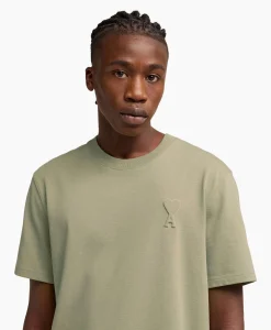 Shop T-Shirt Korte Mouw Adc Khaki Heren T-Shirts