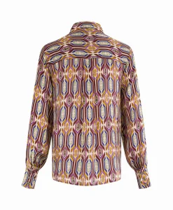 Shop Blouse 32A05-03313 Beige Dames Blouses