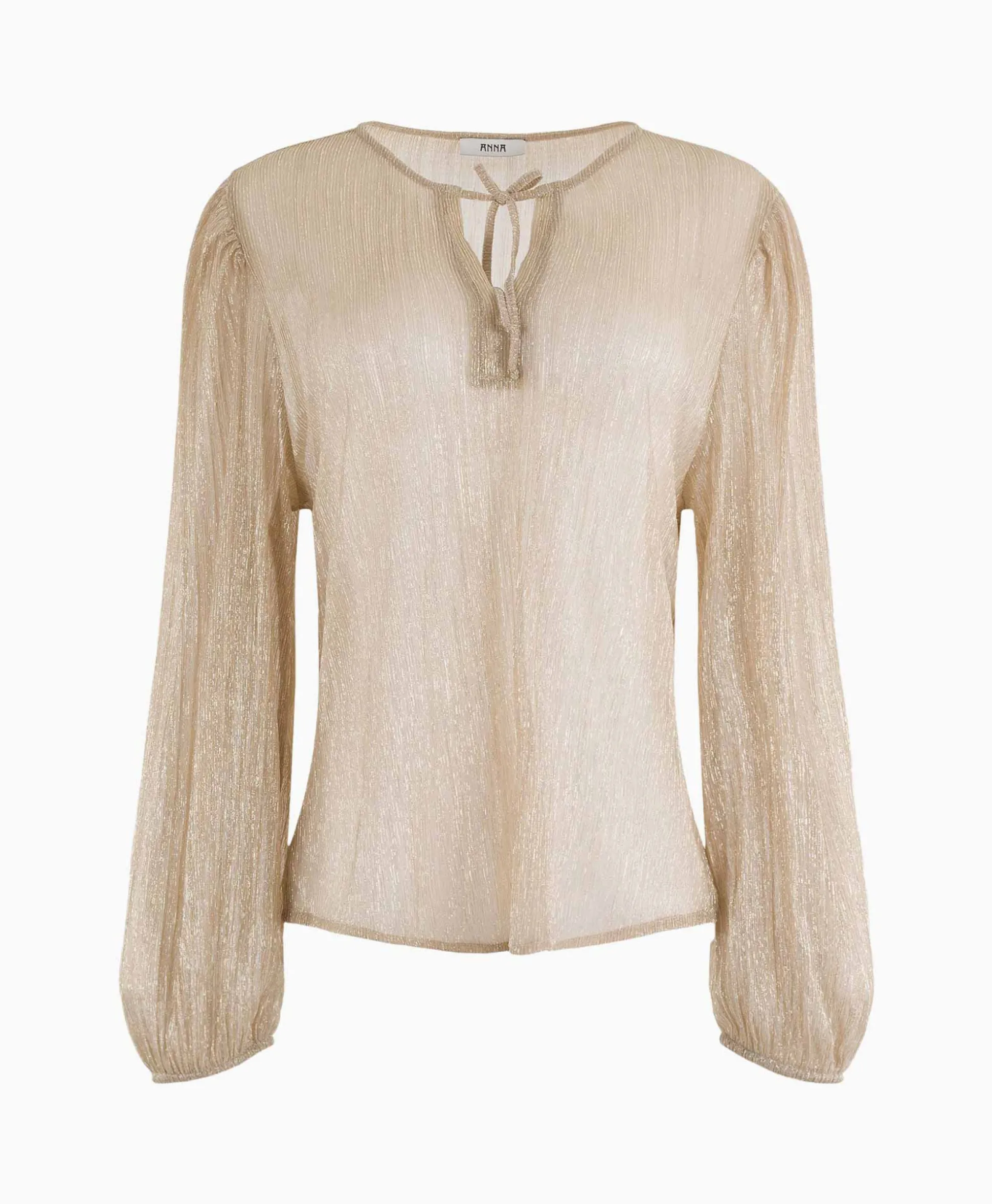 Sale Blouse 26A05-03428 Goud Dames Blouses