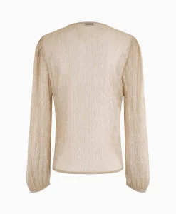 Sale Blouse 26A05-03428 Goud Dames Blouses