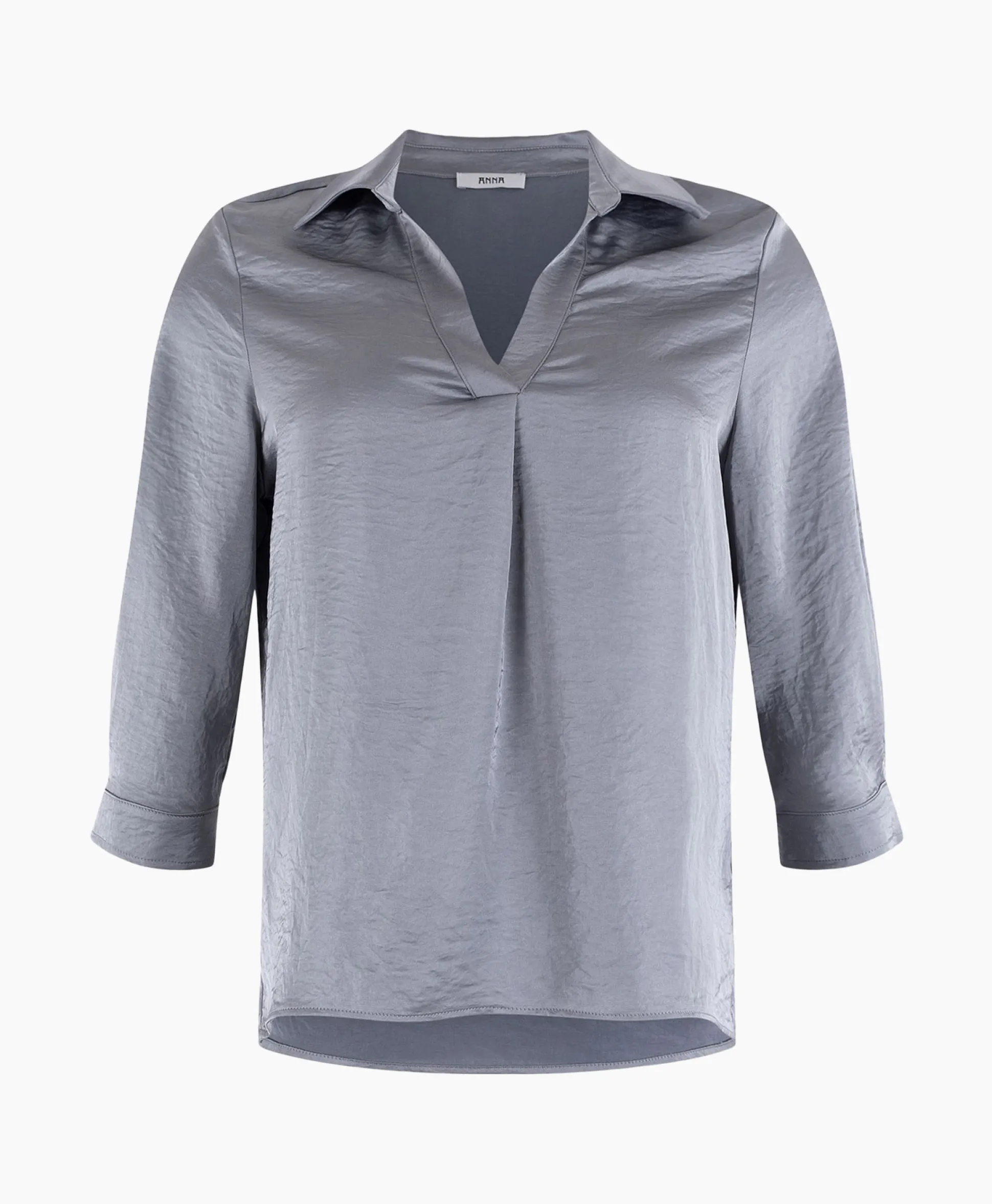 New Blouse 32A05-03274 Zilver Dames Blouses