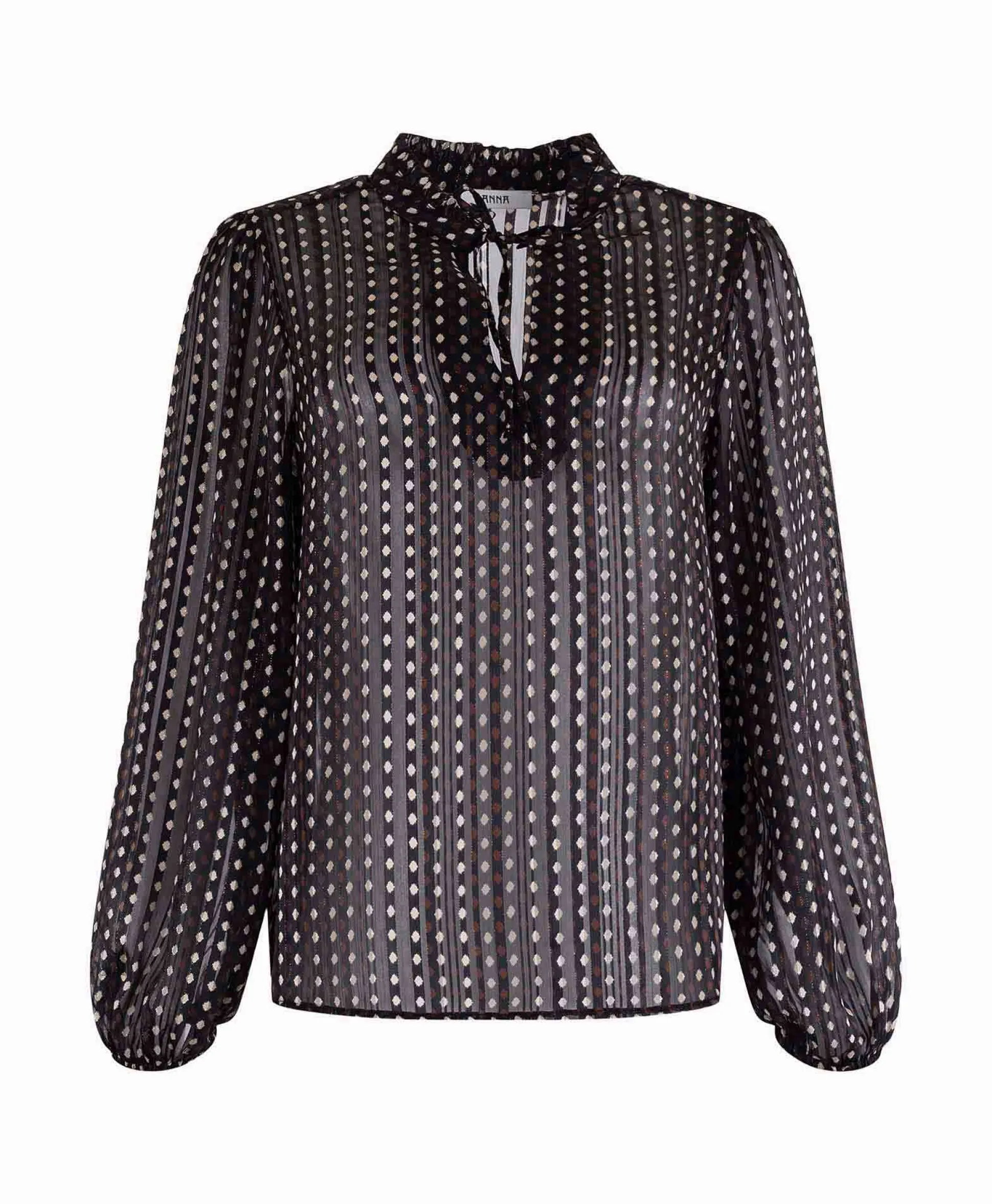 Online Blouse 74A05-03367 Zwart Dames Blouses