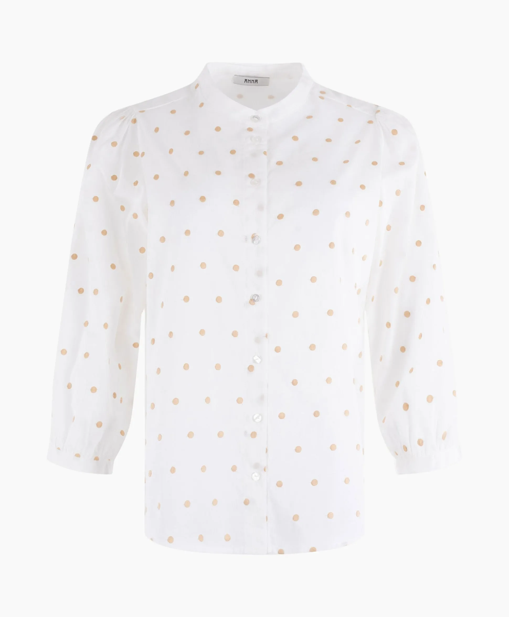 Sale Blouse 17A05-03065C Off White Dames Blouses