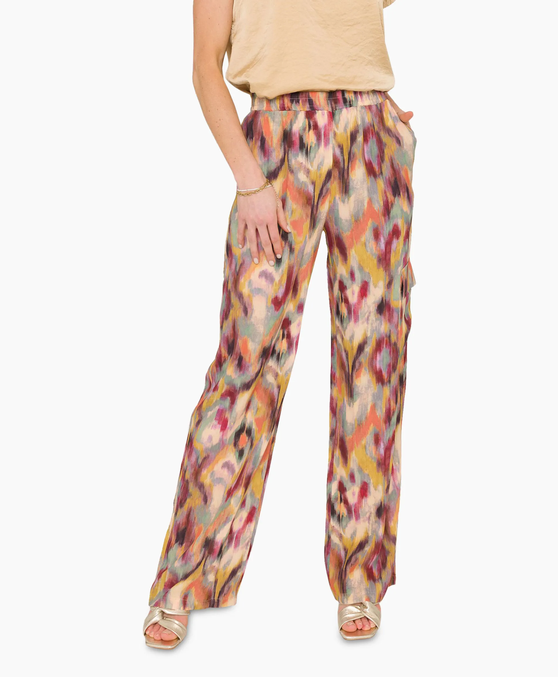 Best Broek 26A02-03208 Zand Dames Broeken