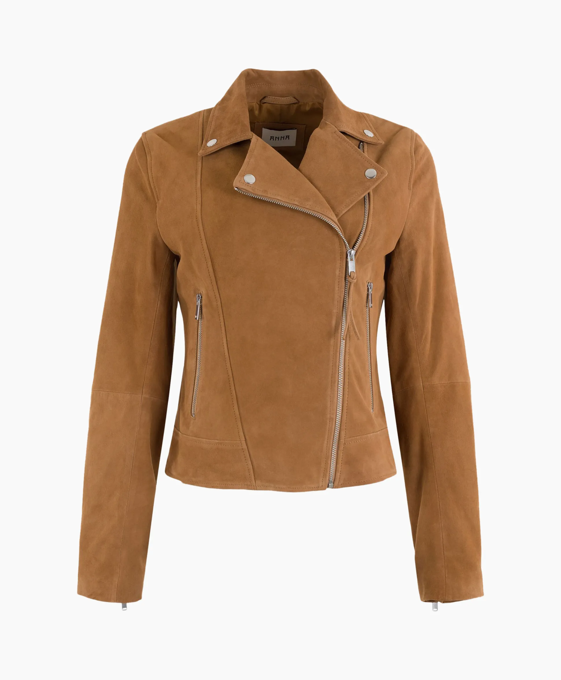 Sale Gilet 12A01-02669 Bruin Dames Gilets