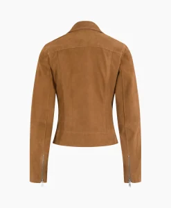 Sale Gilet 12A01-02669 Bruin Dames Gilets