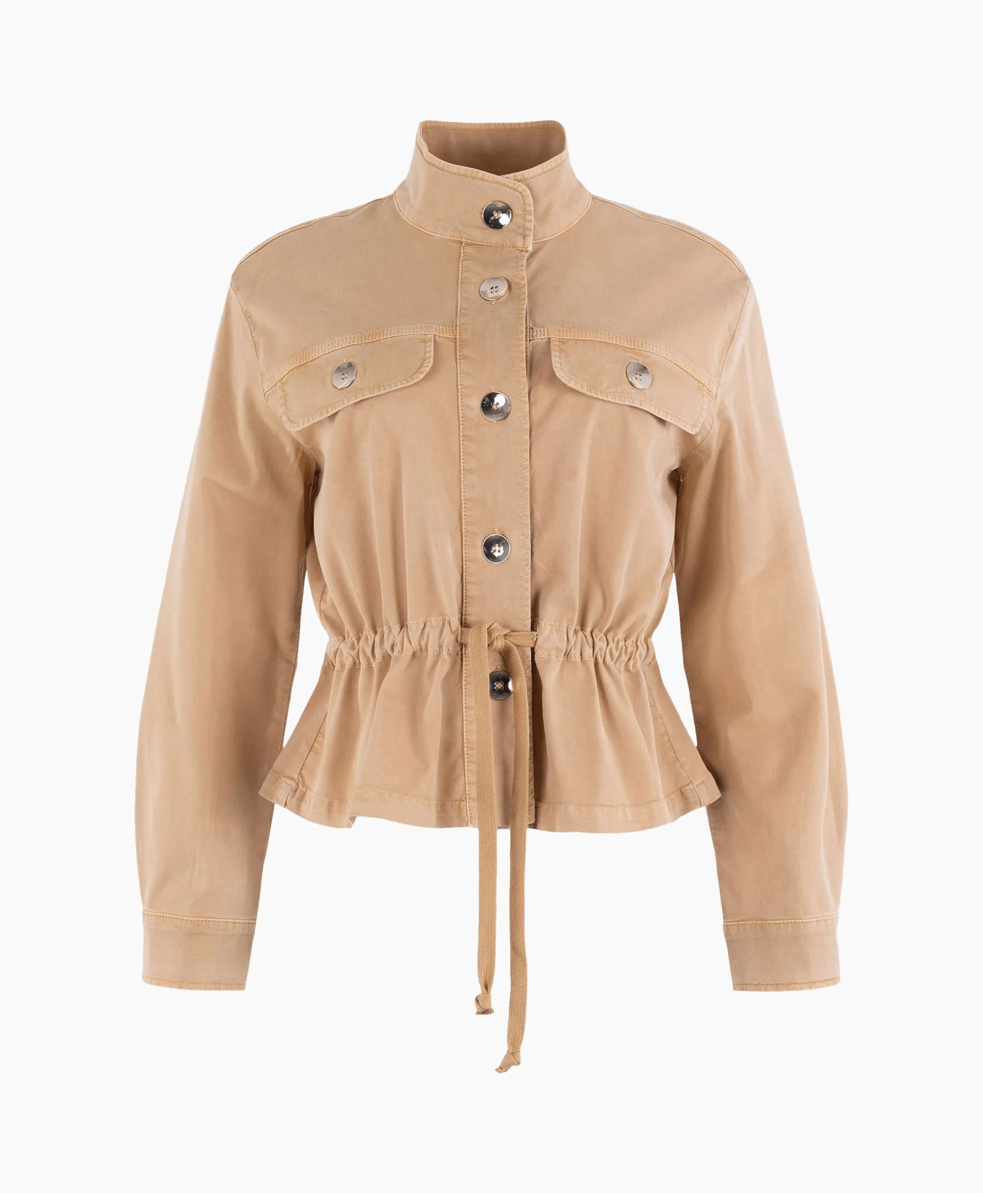 Sale Gilet 32A01-02609 Zand Dames Jassen