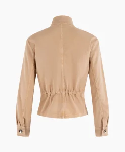 Sale Gilet 32A01-02609 Zand Dames Jassen