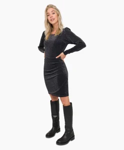 Shop Jurk 91A06-03634 Zilver Dames Jurken