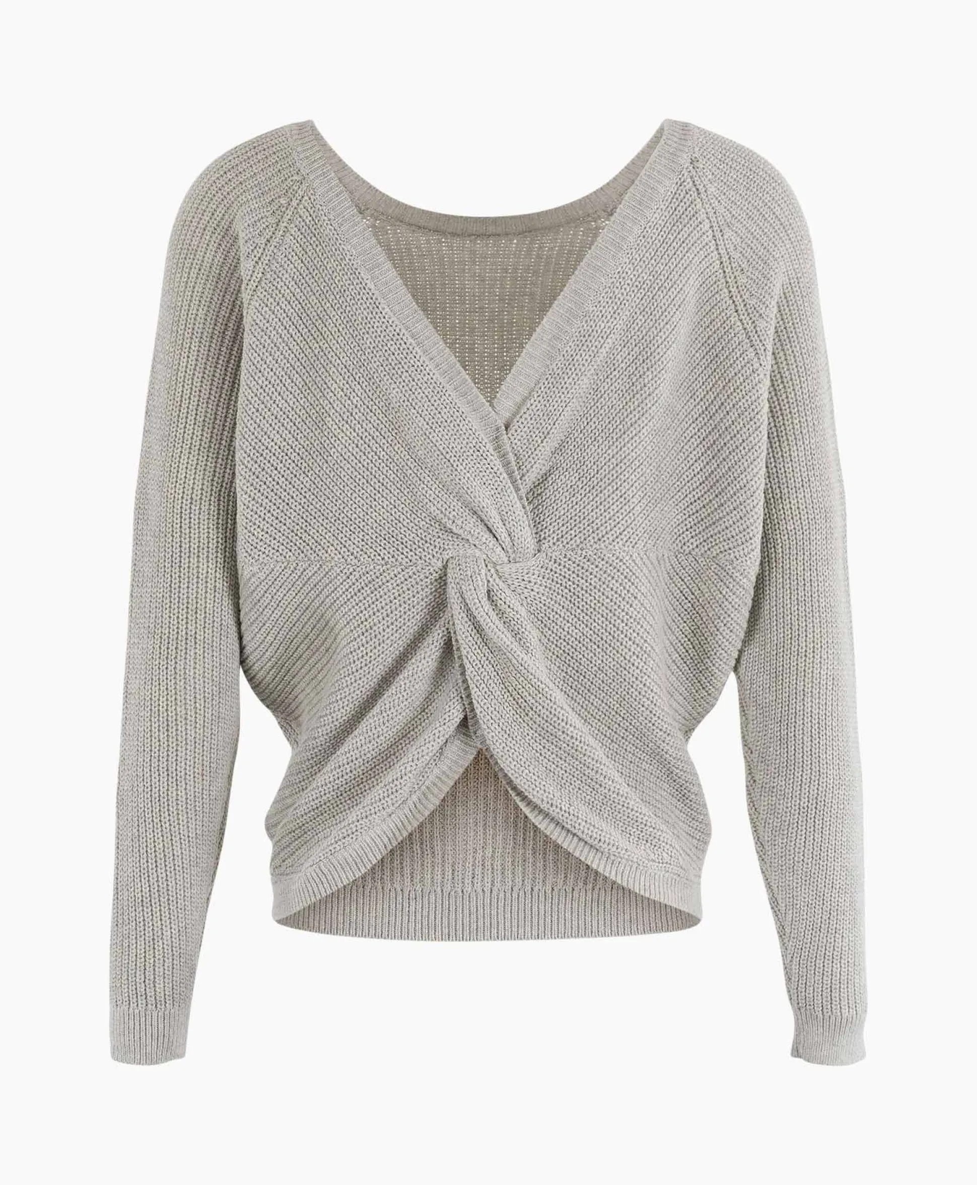 Best Sale Pullover 21A09-02818B Licht Grijs Dames Truien