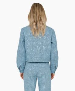 Hot Spijkerjas 17A01-02612 Blauw Dames Blouses