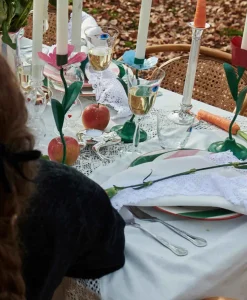 Hot Accessoires Column Candle Holder Brons Lifestyle Lifestyle