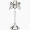 Online Accessoires Lady Bow Candle Holder Zilver Lifestyle Lifestyle