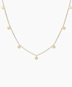 Store Ketting Smiley Goud Dames Sieraden