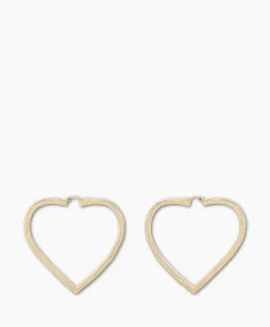 Hot Oorbellen Funky Love Hoop Goud Dames Sieraden