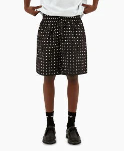 Best Sale Korte Broek Heat Print Zwart Heren Broeken