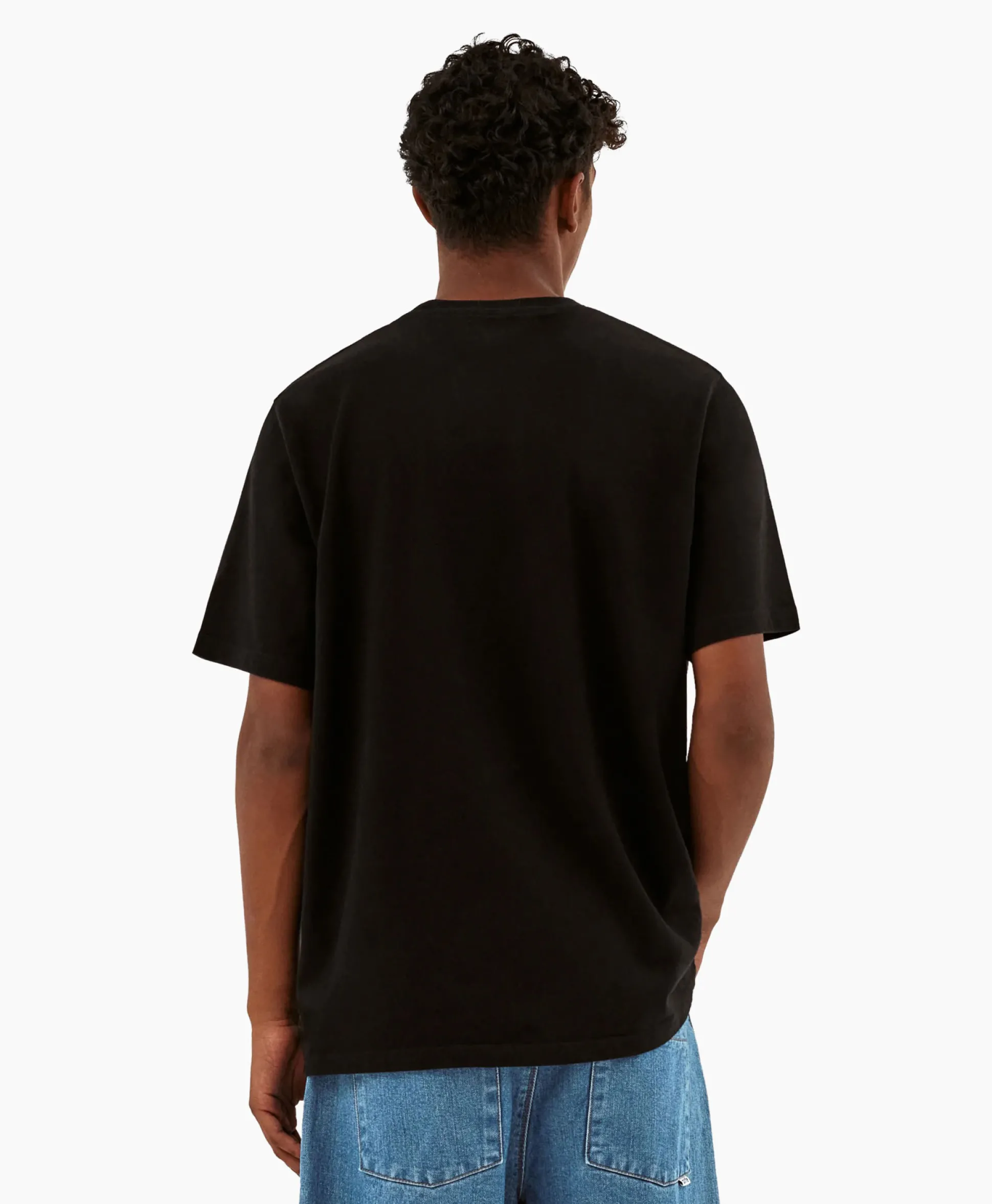 Store T-Shirt Korte Mouw Hearts Leaves Arte Logo Chest Zwart Heren T-Shirts