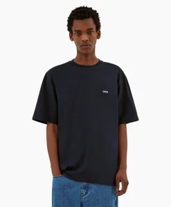 Cheap T-Shirt Korte Mouw Heart France Back Print Donker Blauw Heren T-Shirts