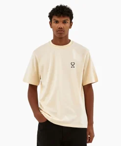 Fashion T-Shirt Korte Mouw Hearts Leaves Arte Logo Chest Off White Heren T-Shirts